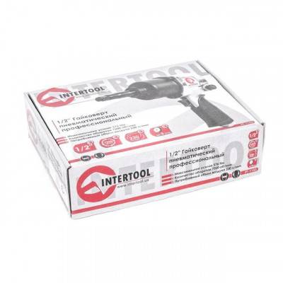 Будкрам купить Гайковерт пневматический ударный 1/2", 576 Нм, профессиональный, 7500 об/мин. INTERTOOL PT-1103 Гайковерт пневматический ударный 1/2", 576 Нм, профессиональный, 7500 об/мин. INTERTOOL PT-1103 2