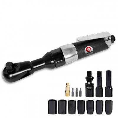 Будкрам купить Гайковерт угловой пневматический в чемодане + набор головок 1/2" INTERTOOL PT-1110