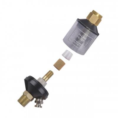 Будкрам купить Мини-фильтр для покрасочного пистолета, 1/4", в металлическом корпусе, картридж-пенометалл INTERTOOL PT-1403 Мини-фильтр для покрасочного пистолета, 1/4", в металлическом корпусе, картридж-пенометалл INTERTOOL PT-1403 2