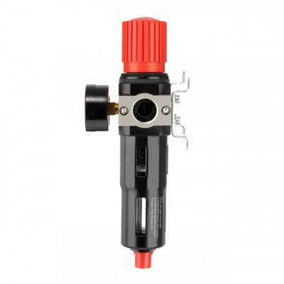 Будкрам купить Фильтр для очистки воздуха с редуктором 3/4", 5мкм, 2600 л/мин, металл, профессиональный INTERTOOL PT-1417 Фильтр для очистки воздуха с редуктором 3/4", 5мкм, 2600 л/мин, металл, профессиональный INTERTOOL PT-1417 2