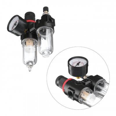 Будкрам купить Блок подготовки воздуха 1/4” INTERTOOL PT-1431 Блок подготовки воздуха 1/4” INTERTOOL PT-1431 3