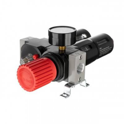 Будкрам купить Блок подготовки воздуха 1/2", 5мкм, 1800л/мин, металл, профессиональный INTERTOOL PT-1434 Блок подготовки воздуха 1/2", 5мкм, 1800л/мин, металл, профессиональный INTERTOOL PT-1434 4