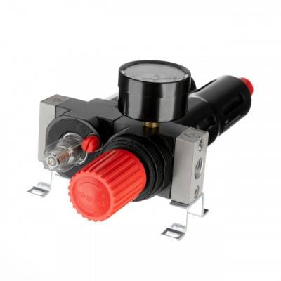 Будкрам купить Блок подготовки воздуха 1/4", 5мкм, 850 л/мин, металл, профессиональный INTERTOOL PT-1435 Блок подготовки воздуха 1/4", 5мкм, 850 л/мин, металл, профессиональный INTERTOOL PT-1435 4