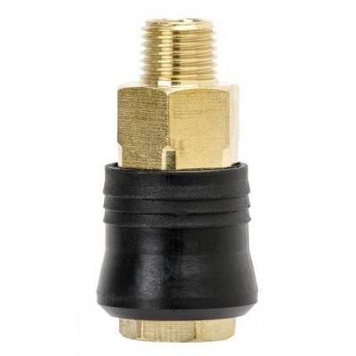 Будкрам купить Быстроразъемное соединение с наружной резьбой 1/4", латунь INTERTOOL PT-1815