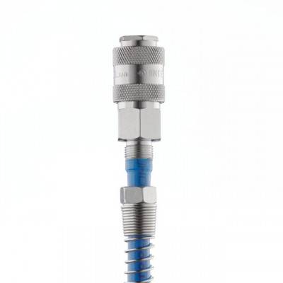 Будкрам купить Быстроразъемное соединение с пружиной для спиральных и прямых шлангов 6,5х10 мм INTERTOOL PT-1831 Быстроразъемное соединение с пружиной для спиральных и прямых шлангов 6,5х10 мм INTERTOOL PT-1831 2