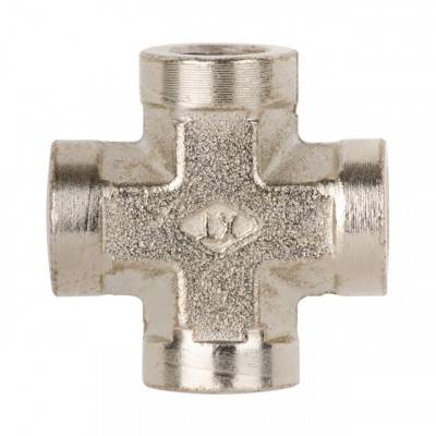 Будкрам купити Крестовое соединение с внутренней резьбой 1/4” INTERTOOL PT-1864