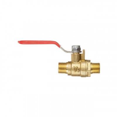 Будкрам купити Кран шаровый воздушный, латунь, наружная резьба 1/4"-1/4", STORM INTERTOOL PT-1882 Кран шаровый воздушный, латунь, наружная резьба 1/4"-1/4", STORM INTERTOOL PT-1882 3