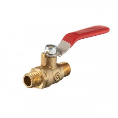 Будкрам купити Кран шаровый воздушный, латунь, наружная резьба 1/4"-1/4", STORM INTERTOOL PT-1882