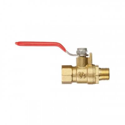 Будкрам купить Кран шаровый воздушный, латунь, внутренняя резьба 1/4"- наружная резьба 1/4", STORM INTERTOOL PT-1883 Кран шаровый воздушный, латунь, внутренняя резьба 1/4"- наружная резьба 1/4", STORM INTERTOOL PT-1883 3