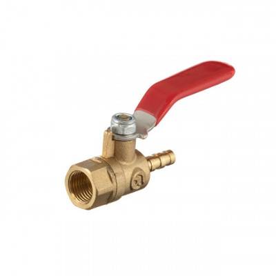 Будкрам купити Кран шаровый воздушный, латунь, внутренняя резьба 1/4" на шланг 6мм, STORM INTERTOOL PT-1885