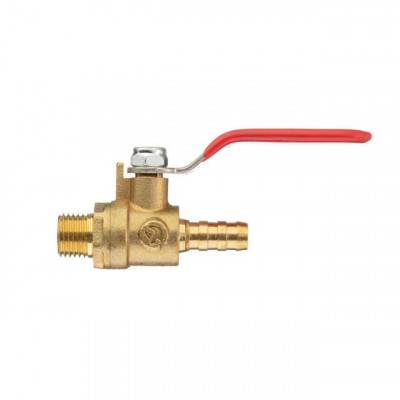 Будкрам купить Кран шаровый воздушный, латунь, наружная резьба 1/4" на шланг 8мм, STORM INTERTOOL PT-1888 Кран шаровый воздушный, латунь, наружная резьба 1/4" на шланг 8мм, STORM INTERTOOL PT-1888 2