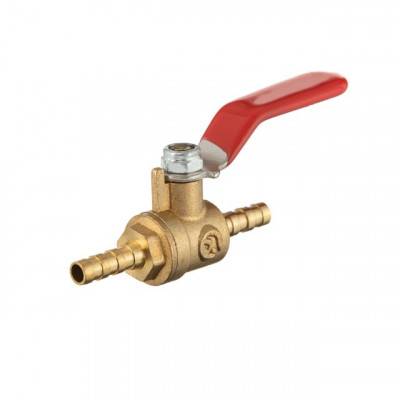 Будкрам купити Кран шаровый воздушный, латунь, на шланг 6мм, STORM INTERTOOL PT-1893