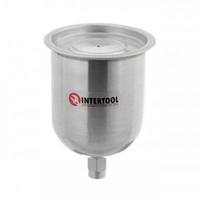Будкрам купить Бачок металлический с внутренней резьбой М16х1.5, 600мл INTERTOOL PT-1906