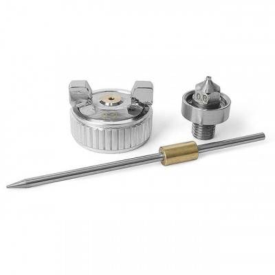 Будкрам купити Комплект форсунки 0.8мм для краскопульта HVLP РТ-0101 (форсунка, воздушная головка, игла) INTERTOOL PT-2002 Комплект форсунки 0.8мм для краскопульта HVLP РТ-0101 (форсунка, воздушная головка, игла) INTERTOOL PT-2002 3