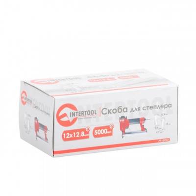 Будкрам купить Скоба для степлера РТ-1610 12x12,8 мм (0,9x0,7мм) 5000шт/упак. INTERTOOL PT-8012 Скоба для степлера РТ-1610 12x12,8 мм (0,9x0,7мм) 5000шт/упак. INTERTOOL PT-8012 2