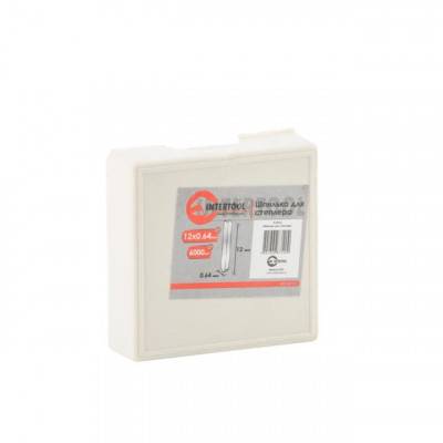 Будкрам купити Шпилька для степлера PT-1611 12 мм d=0,64 мм 6000 шт/упак. INTERTOOL PT-8712