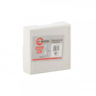 Будкрам купити Шпилька для степлера PT-1611 15 мм d=0,64 мм 6000 шт/упак. INTERTOOL PT-8715