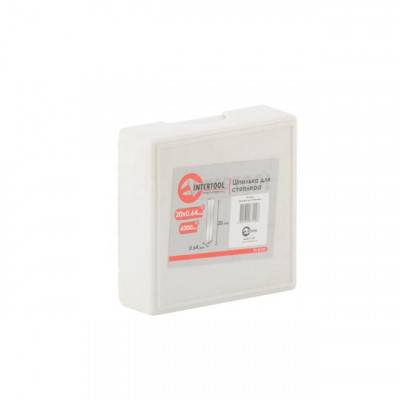 Будкрам купити Шпилька для степлера PT-1611 20 мм d=0,64 мм 6000 шт/упак. INTERTOOL PT-8720