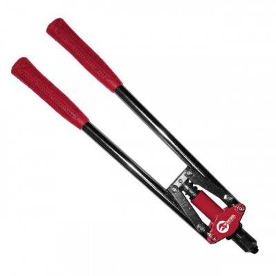 Будкрам купити Заклепочник рычажный, диаметр заклепки 2,4; 3,2; 4; 4,8 мм INTERTOOL RT-0008