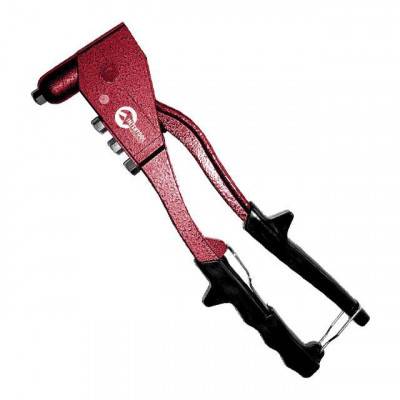 Будкрам купити Пистолет заклепочный ручной цельностальной, диаметр заклепки 3,2; 4; 4,8 мм INTERTOOL RT-0010