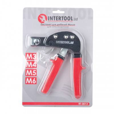 Будкрам купить Пистолет для дюбелей "Молли" INTERTOOL RT-0013 Пистолет для дюбелей "Молли" INTERTOOL RT-0013 2