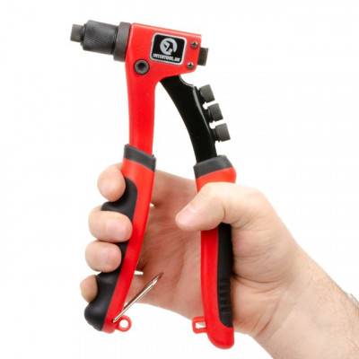 Будкрам купить Пистолет заклепочный ручной 215мм, диаметр применяемой заклепки 2.4; 3.2; 4; 4.8мм INTERTOOL RT-0014 Пистолет заклепочный ручной 215мм, диаметр применяемой заклепки 2.4; 3.2; 4; 4.8мм INTERTOOL RT-0014 5