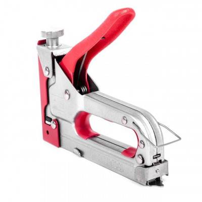 Будкрам купити Механический скобозабивной пистолет под скобу 11,3 x 0,7 x 4-14 мм, обрезиненная рукоятка INTERTOOL RT-0102 Механический скобозабивной пистолет под скобу 11,3 x 0,7 x 4-14 мм, обрезиненная рукоятка INTERTOOL RT-0102 5