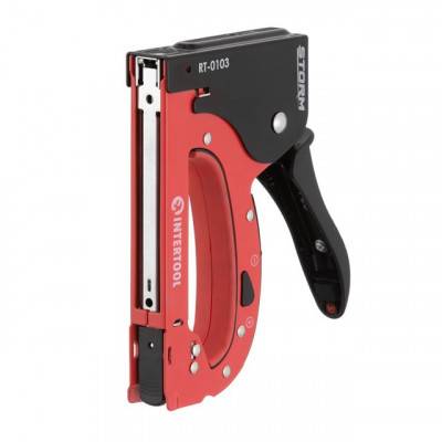 Будкрам купить Степлер строительный под скобу 11.3*0.7*4-14 мм INTERTOOL RT-0103 Степлер строительный под скобу 11.3*0.7*4-14 мм INTERTOOL RT-0103 2