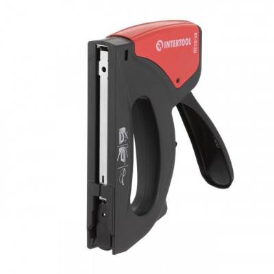 Будкрам купить Степлер строительный под скобу 11.3*0.7*6-14 мм (пластиковый корпус) INTERTOOL RT-0120 Степлер строительный под скобу 11.3*0.7*6-14 мм (пластиковый корпус) INTERTOOL RT-0120 2