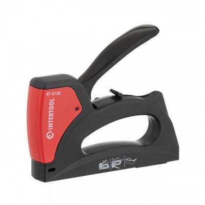 Будкрам купить Степлер строительный под скобу 11.3*0.7*6-14 мм (пластиковый корпус) INTERTOOL RT-0120