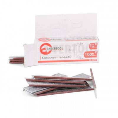 Будкрам купить Комплект гвоздей 12 мм упак.1000 шт INTERTOOL RT-0172 Комплект гвоздей 12 мм упак.1000 шт INTERTOOL RT-0172 3