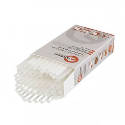 Будкрам купити Комплект прозрачных клеевых стержней INTERTOOL RT-1015