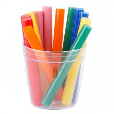 Будкрам купить Комплект цветных клеевых стержней 11.2мм*100мм, 12шт INTERTOOL RT-1027 Комплект цветных клеевых стержней 11.2мм*100мм, 12шт INTERTOOL RT-1027 3