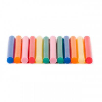 Будкрам купить Комплект цветных клеевых стержней 11.2мм*100мм, 12шт INTERTOOL RT-1027 Комплект цветных клеевых стержней 11.2мм*100мм, 12шт INTERTOOL RT-1027 5