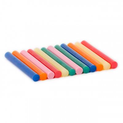 Будкрам купить Комплект цветных клеевых стержней 11.2мм*100мм, 12шт INTERTOOL RT-1027 Комплект цветных клеевых стержней 11.2мм*100мм, 12шт INTERTOOL RT-1027 6