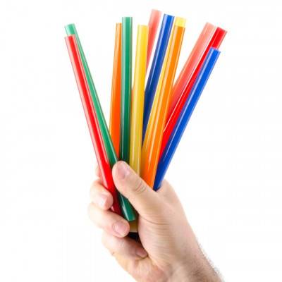 Будкрам купить Комплект цветных клеевых стержней 11.2мм*200мм, 12шт INTERTOOL RT-1028 Комплект цветных клеевых стержней 11.2мм*200мм, 12шт INTERTOOL RT-1028 2