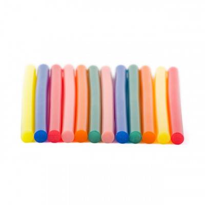 Будкрам купить Комплект цветных клеевых стержней 11.2мм*200мм, 12шт INTERTOOL RT-1028 Комплект цветных клеевых стержней 11.2мм*200мм, 12шт INTERTOOL RT-1028 4