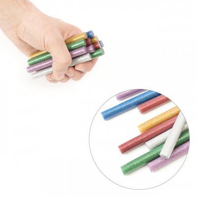 Будкрам купить Комплект цветных перламутровых клеевых стержней 11.2мм*100мм, 12шт INTERTOOL RT-1029 Комплект цветных перламутровых клеевых стержней 11.2мм*100мм, 12шт INTERTOOL RT-1029 4