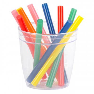 Будкрам купить Комплект цветных клеевых стержней 7.4мм*100мм, 12шт INTERTOOL RT-1031 Комплект цветных клеевых стержней 7.4мм*100мм, 12шт INTERTOOL RT-1031 3