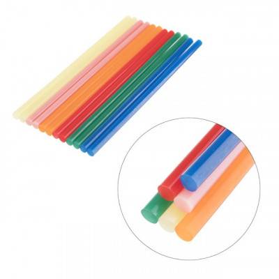 Будкрам купить Комплект цветных клеевых стержней 7.4мм*200мм, 12шт INTERTOOL RT-1032 Комплект цветных клеевых стержней 7.4мм*200мм, 12шт INTERTOOL RT-1032 3