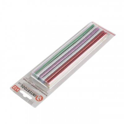 Будкрам купить Комплект цветных перламутровых клеевых стержней 7.4мм*200мм, 12шт INTERTOOL RT-1034 Комплект цветных перламутровых клеевых стержней 7.4мм*200мм, 12шт INTERTOOL RT-1034 2