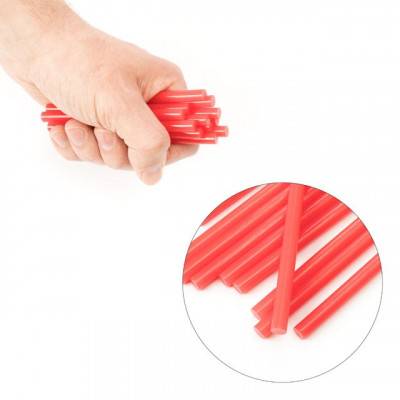 Будкрам купить Комплект красных клеевых стержней 7.4мм*100мм, 12шт. INTERTOOL RT-1043 Комплект красных клеевых стержней 7.4мм*100мм, 12шт. INTERTOOL RT-1043 4