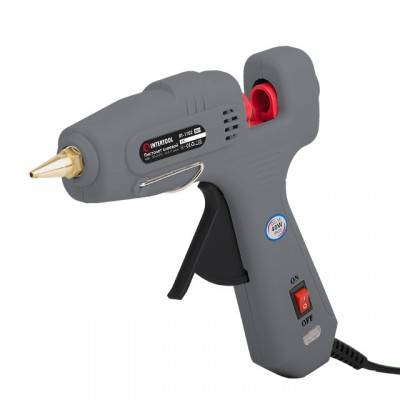 Будкрам купити Пистолет клеевой 40(120)Вт, 230В, 195-210°C под стержни 10.8-11.5мм, 10-16.5 г/мин., выключатель. INTERTOOL RT-1102 Пистолет клеевой 40(120)Вт, 230В, 195-210°C под стержни 10.8-11.5мм, 10-16.5 г/мин., выключатель. INTERTOOL RT-1102 2