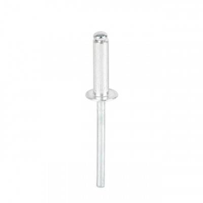 Будкрам купить Заклепка алюминиевая 4,0x8,0 мм, упаковка 50 шт. INTERTOOL RT-4008