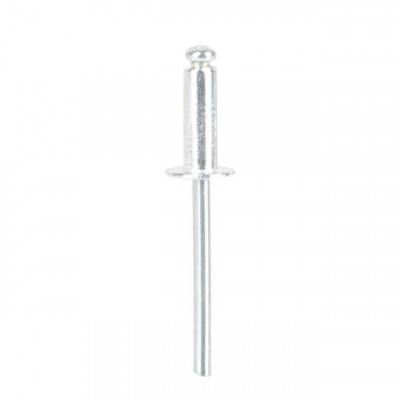 Будкрам купить Заклепка алюминиевая 4,0x12 мм, упаковка 50 шт INTERTOOL RT-4012