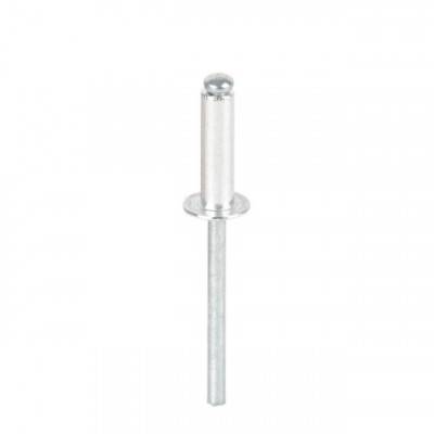 Будкрам купить Заклепка алюминиевая 4,0x14 мм, упаковка 50 шт INTERTOOL RT-4014