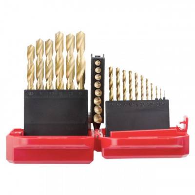 Будкрам купити Набор сверл по металлу HSS 25 шт INTERTOOL SD-0025 Набор сверл по металлу HSS 25 шт INTERTOOL SD-0025 8