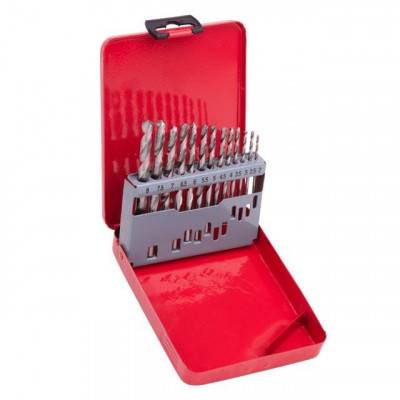 Будкрам купити Набор сверл по металлу HSS 13 шт (2.0-8.0) INTERTOOL SD-0114