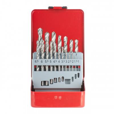Будкрам купить Набор сверл по металлу HSS 19 шт (1.0-10.0) INTERTOOL SD-0119 Набор сверл по металлу HSS 19 шт (1.0-10.0) INTERTOOL SD-0119 2