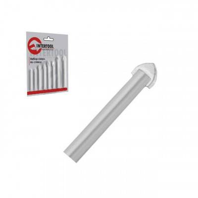 Будкрам купити Набор сверл по стеклу 8 ед. 4-12 мм INTERTOOL SD-0278